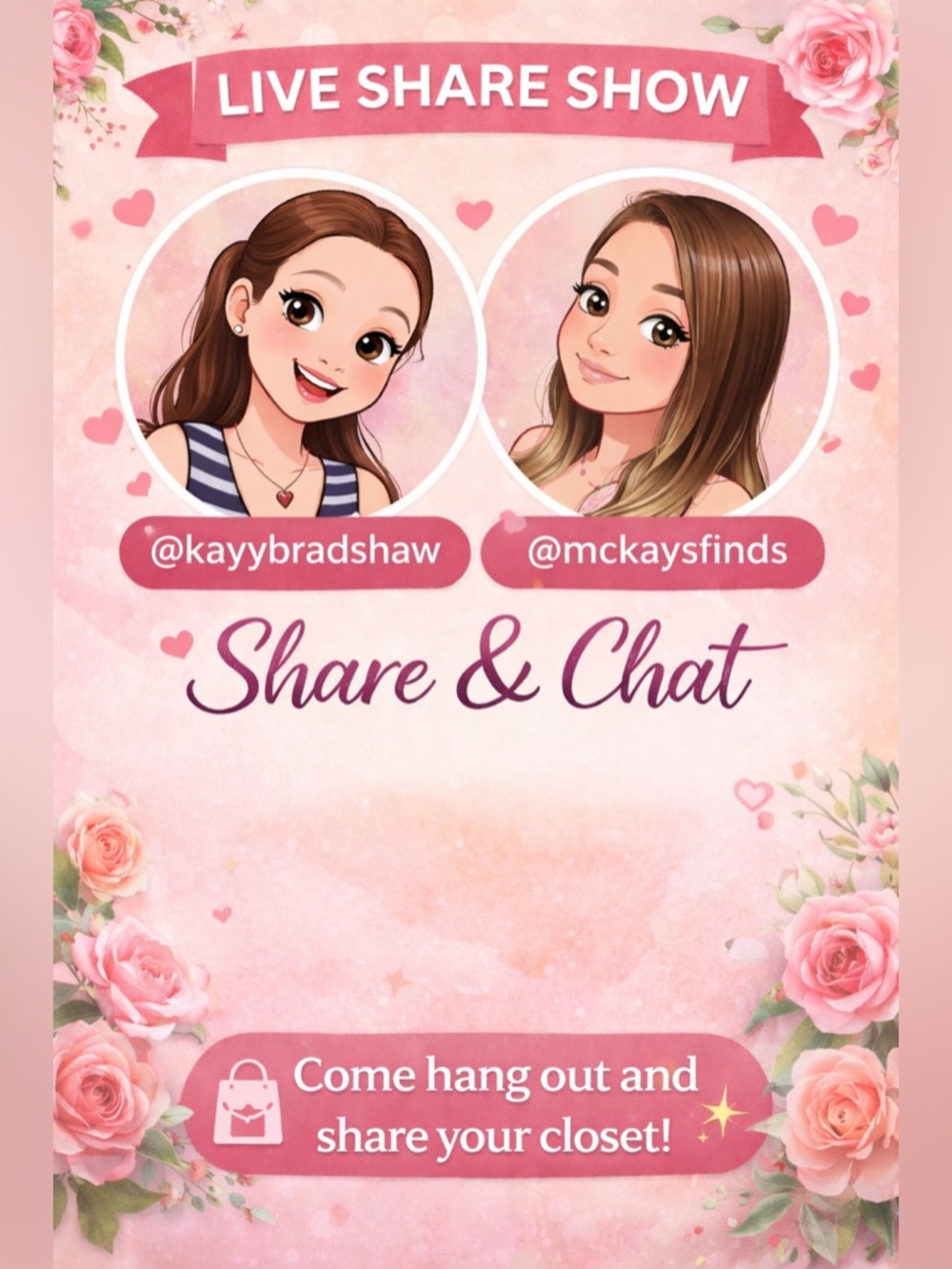 🎀 McKay and Kayys Live Share Show 🎀